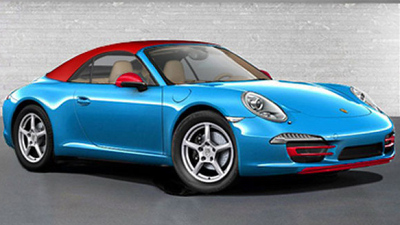 Porsche 911 Blu Edition