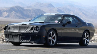 тестовый прототип Dodge Challenger SRT8  