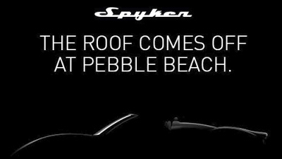 тизер Spyker B6 Venator Spyder тизер Spyker B6 Venator Spyder