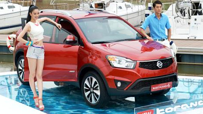 рестайлинговый SsangYong Korando