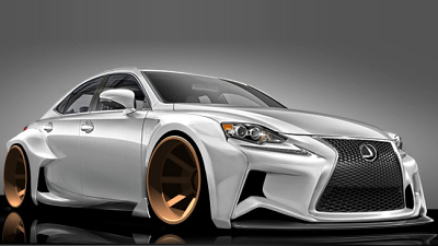 лучший проект тюнингового седана Lexus IS для SEMA