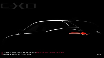 тизер Jaguar C-X17 