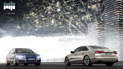 Audi построит ко Франкфурту «перевернутый» павильон