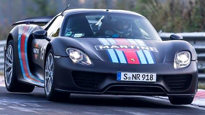 Porsche 918 Spyder на Нюрбургринге