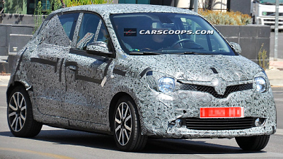 тестовый прототип Renault Twingo