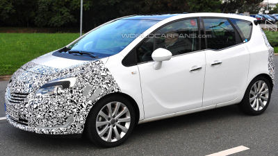тестовый прототип Opel Meriva 