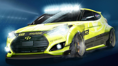 Hyundai Veloster Turbo Yellowcake