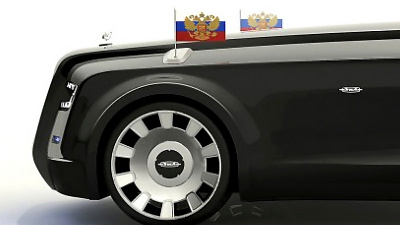 эскиз победителя конкурса на лучший дизайн президентского лимузина