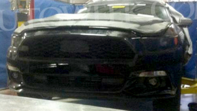 шпионская фотография Ford Mustang