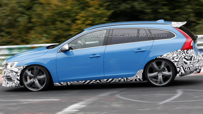 тестовый прототип Volvo V60 Polestar 