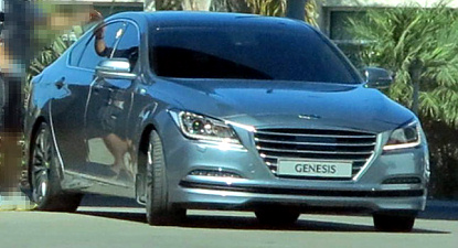 тестовый прототип нового Hyundai Genesis 