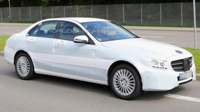 шпионская фотография Mercedes-Benz C-Class