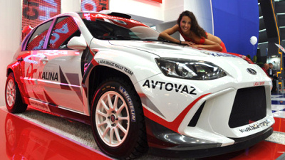 раллийная Lada Kalina