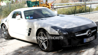 тестовый прототип Mercedes-Benz SLS AMG Final Edition 