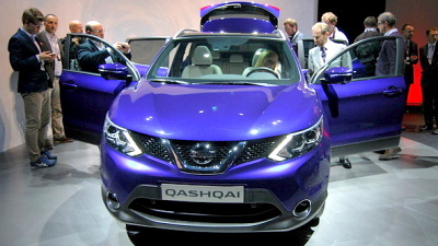 Nissan Qashqai в ходе премьеры