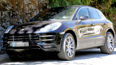 шпионская фотография Porsche Macan