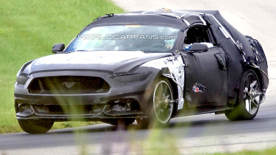 тестовый прототип Ford Mustang