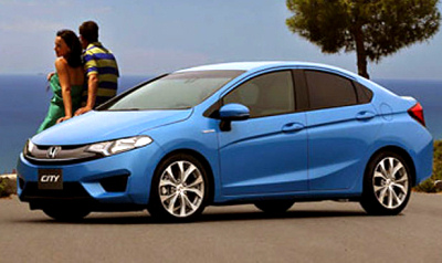 «утекшая» в Сеть фотография Honda City