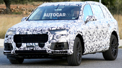 шпионская фотография Audi Q7 шпионская фотография Audi Q7
