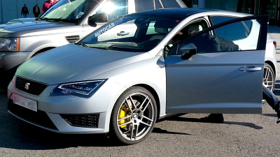 тестовый мул Seat Leon Cupra R