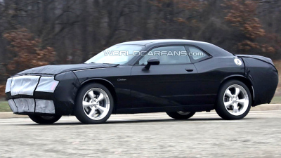 тестовый прототип обновленного Dodge Challenger 