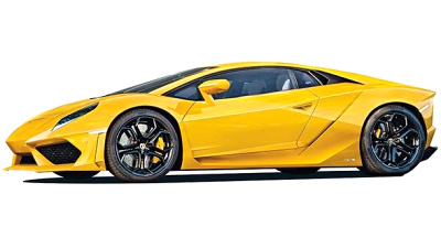 приблизительная внешность преемника Lamborghini Gallardo