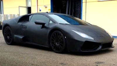 тестовый прототип преемника Lamborghini Gallardo
