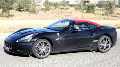 прототип преемника Ferrari California