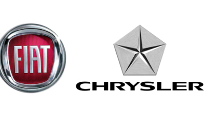 логотипы Fiat и Chrysler 