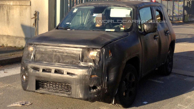 тестовый прототип Jeep  Jeepster