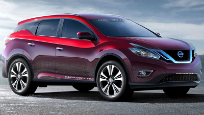 предполагаемая внешность Nissan Murano 2015