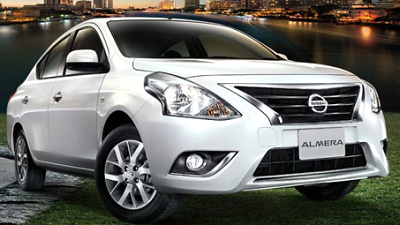 рестайлинговый Nissan Almera для Тайланда