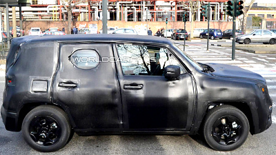 тестовый прототип Jeep Laredo