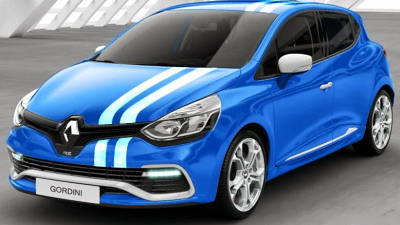 предполагаемая внешность Renault Clio RS Gordini
