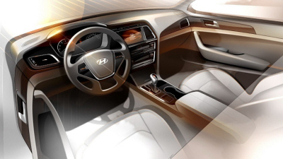 интерьер Hyundai Sonata