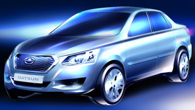 тизер седана Datsun