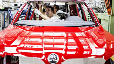 завод Skoda в Квасинах 