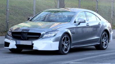 тестовый прототип Mercedes-Benz CLS 