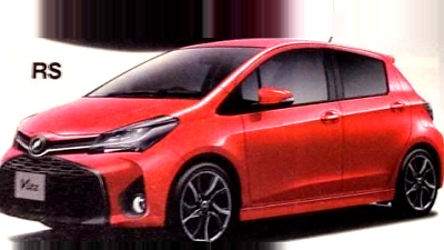рестайлинговый Toyota Yaris