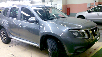 шпионская фотография Nissan Terrano 