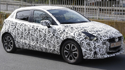 тестовый прототип Mazda2