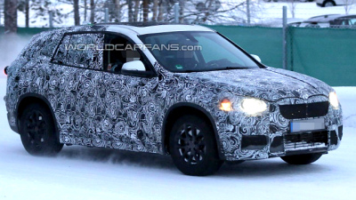 тестовый прототип нового BMW X1 