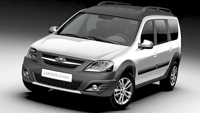 эскиз вседорожного Lada Largus