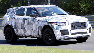 тестовый мул Jaguar CX-17