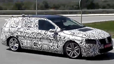 тестовый прототип VW Passat