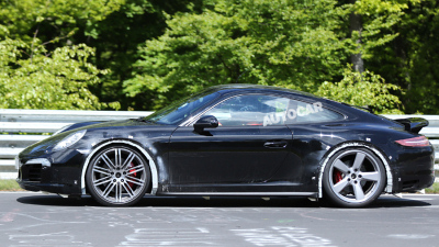 тестовый прототип Porsche 911 GTS