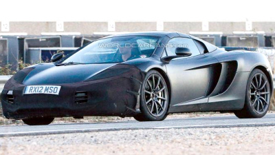 шпионская фотография McLaren P13