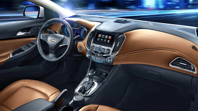 интерьер китайской версии Chevrolet Cruze нового поколения