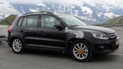 тестовый мул Volkswagen Tiguan