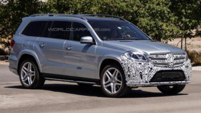 тестовый прототип Mercedes-Benz GL-Class
